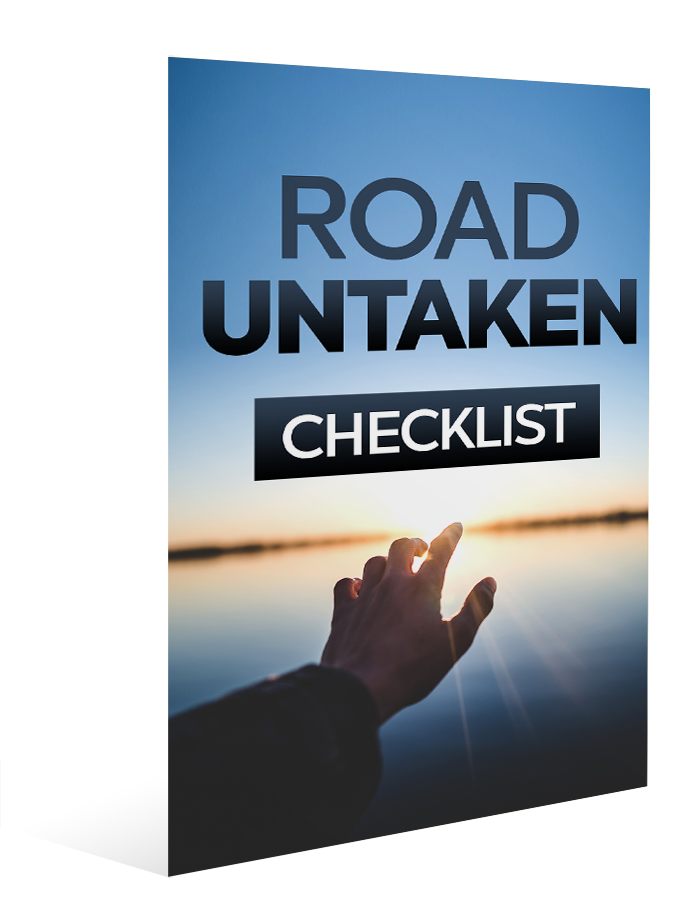 Road Untaken Self-Help E-Book - Overcoming Fear - Comfort Zones - Boost Confidence - Positive Attitude