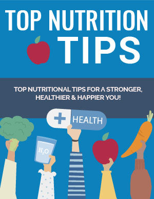 Top 10 Nutrition Tips Self-Help eBook - Nutrition Guide - Happy Mind - Healthy Nutrition- Healthy Habits