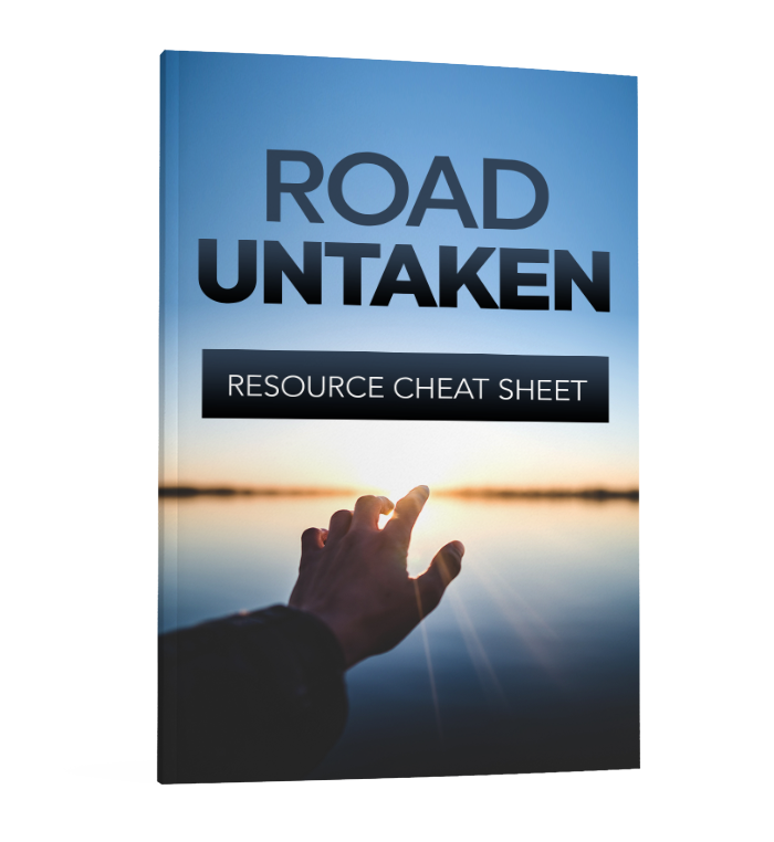 Road Untaken Self-Help E-Book - Overcoming Fear - Comfort Zones - Boost Confidence - Positive Attitude